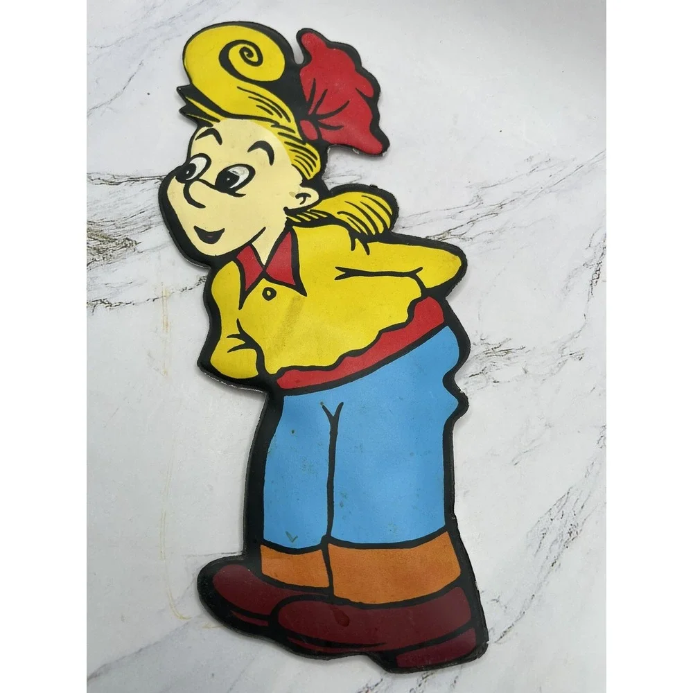 1974 Little Iodine Puffy‎ Magnet POPEYE King Features Syndicate - Rare Vintage
